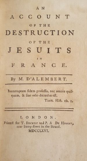 [Gutenberg 59729] • An Account of the Destruction of the Jesuits in France